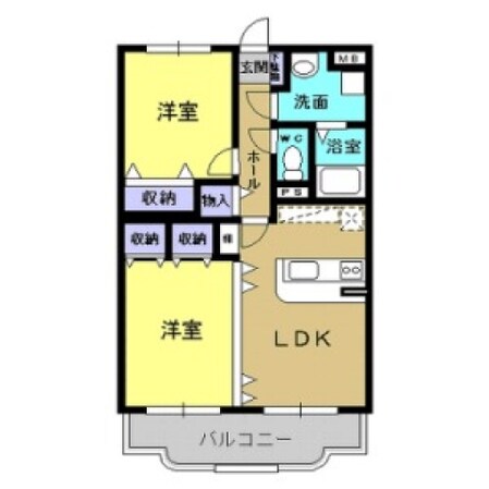 小金井駅 徒歩11分 2階の物件間取画像